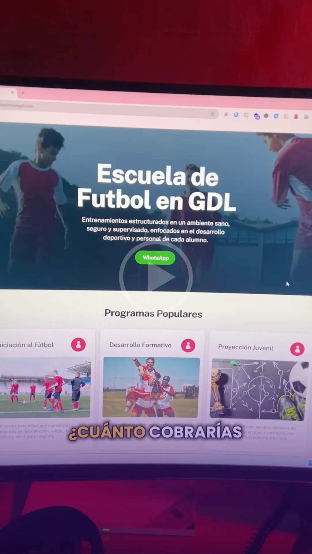 Sitio web en Guadalajara